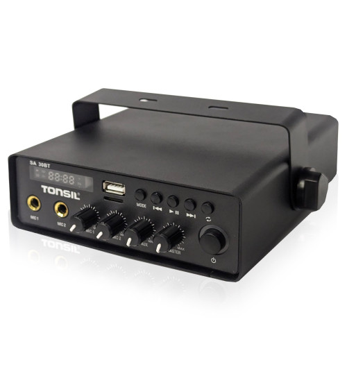 Tonsil SA-30BT - Wzmacniacz instalacyjny stereo 1-strefowy z Bluetooth i USB