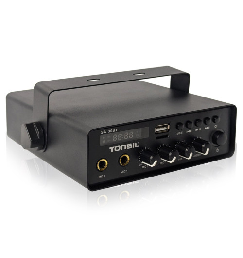Tonsil SA-30BT - Wzmacniacz instalacyjny stereo 1-strefowy z Bluetooth i USB