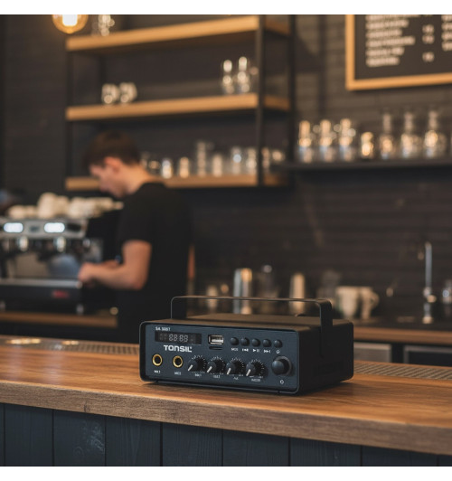 Tonsil SA-30BT - Wzmacniacz instalacyjny stereo 1-strefowy z Bluetooth i USB