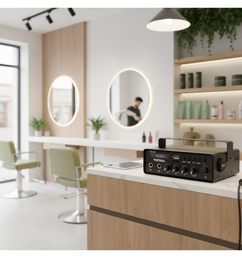 Tonsil SA-30BT - Wzmacniacz instalacyjny stereo 1-strefowy z Bluetooth i USB