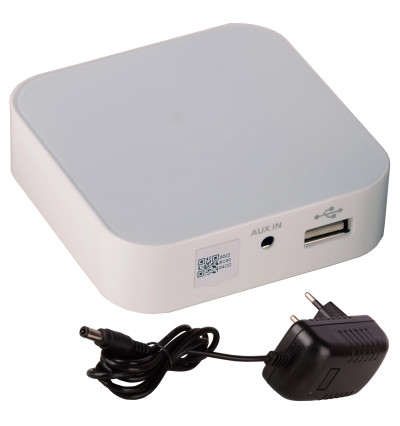 Tonsil WS-20 WiFi - Dyskretny wzmacniacz instalacyjny stereo z Wi-Fi, USB i TF