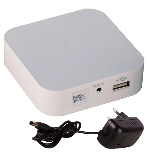 Tonsil WS-20 WiFi - Dyskretny wzmacniacz instalacyjny stereo z Wi-Fi, USB i TF