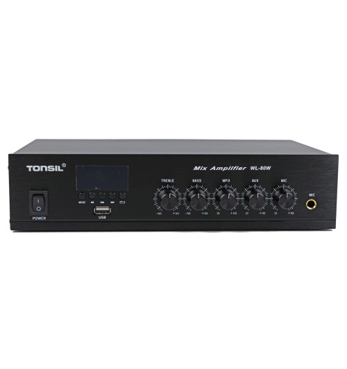 Tonsil WL-80W - Wzmacniacz miksujący 1-strefowy z Bluetooth