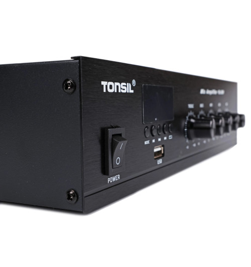 Tonsil WL-80W - Wzmacniacz miksujący 1-strefowy z Bluetooth