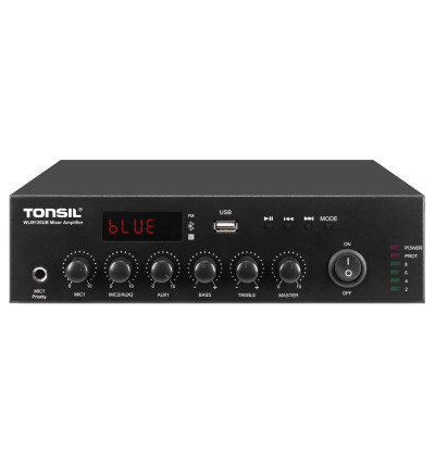 Tonsil WLM-120UB - Wzmacniacz miksujący z USB, FM i Bluetooth
