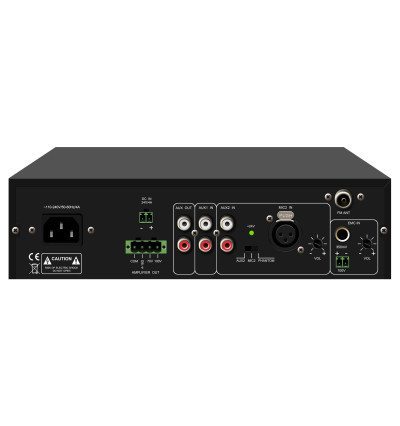 Tonsil WLM-120UB - Wzmacniacz miksujący z USB, FM i Bluetooth