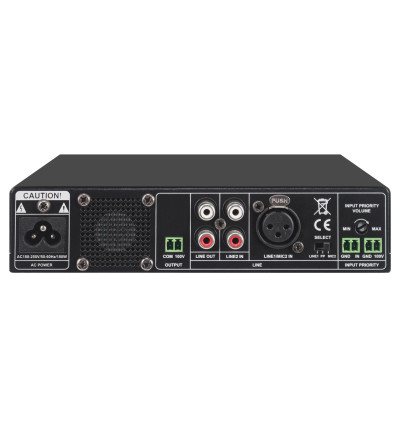 Tonsil MP-9312U - Cyfrowy wzmacniacz miksujący 100V z Bluetooth