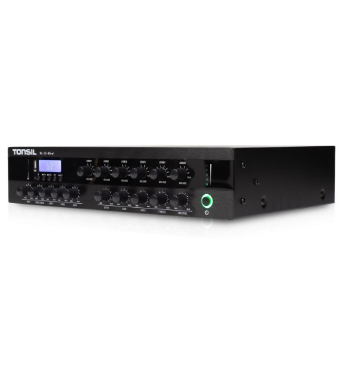 Tonsil WL-180W - 6-strefowy wzmacniacz instalacyjny 70V/100V z Bluetooth