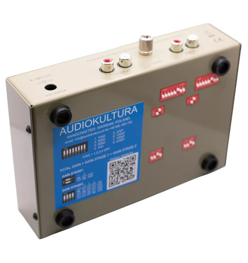 Audiokultura Iskra 1 - Przedwzmacniacz gramofonowy Phono MM / MC