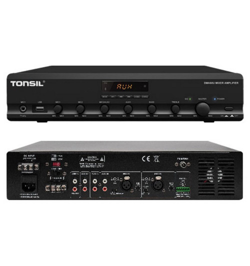 Tonsil WM-5012 - Cyfrowy wzmacniacz miksujący z USB, FM i Bluetooth