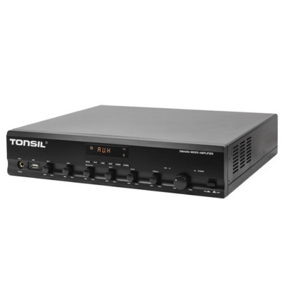 Tonsil WM-250W - Profesjonalny cyfrowy wzmacniacz miksujący z Bluetooth, USB i FM