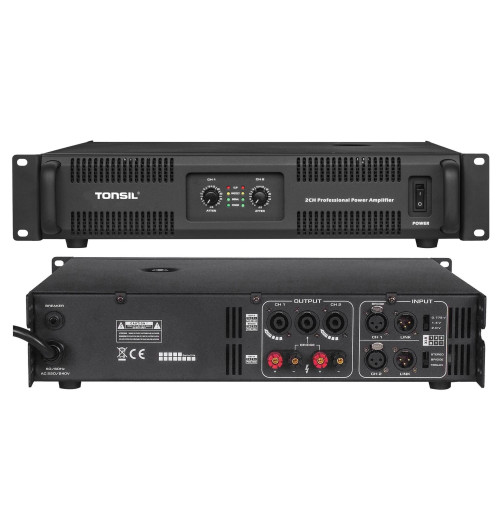 Tonsil TS-5 - Wzmacniacz stereo / końcówka mocy PA