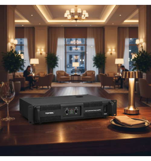 Tonsil TS-5 - Wzmacniacz stereo / końcówka mocy PA