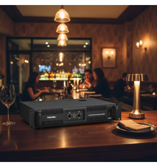 Tonsil TS-5 - Wzmacniacz stereo / końcówka mocy PA
