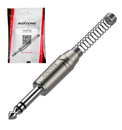 Roxtone RJ3PP-NN - Wtyk typu Jack 6.3mm stereo