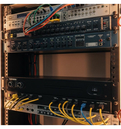 Tonsil PA-4100 - Profesjonalna 4-kanałowa końcówka mocy / wzmacniacz PA