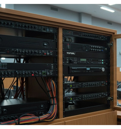 Tonsil PA-4300 - Profesjonalna 4-kanałowa końcówka mocy / wzmacniacz PA