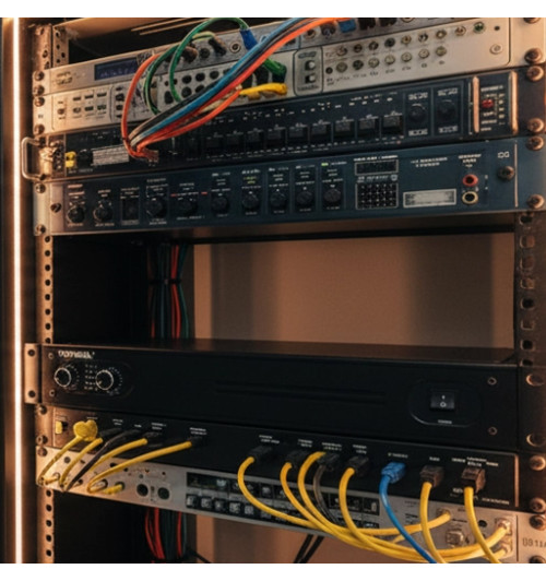 Tonsil PA-4300 - Profesjonalna 4-kanałowa końcówka mocy / wzmacniacz PA