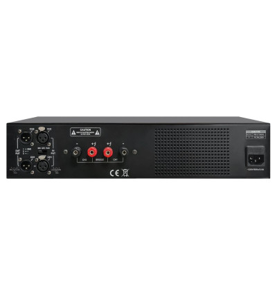 Tonsil WS 2x150W - Profesjonalna końcówka mocy / wzmacniacz stereo PA