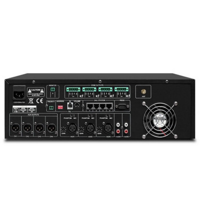 Tonsil WM-906 - Profesjonalny 4-strefowy wzmacniacz matrycowy z Bluetooth i USB