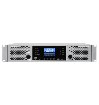 Tonsil WE 2x500W - Profesjonalny wzmacniacz miksujący stereo PA z Bluetooth, USB i microSD
