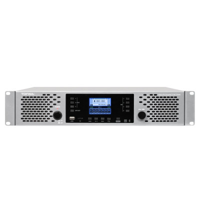 Tonsil WE 2x650W - Profesjonalny wzmacniacz miksujący stereo PA z Bluetooth, USB i microSD