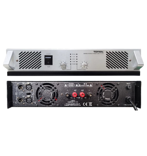 Tonsil WP 2x1000W - Profesjonalna 2-kanałowa końcówka mocy / wzmacniacz stereo PA