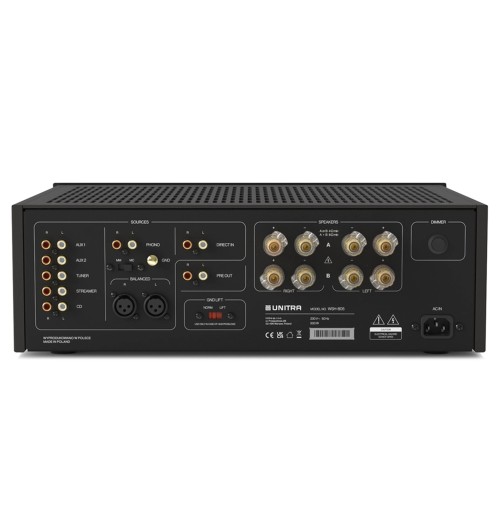 Unitra WSH-805 Classic Edition - Wzmacniacz zintegrowany stereo dual-mono Hi-End