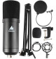 Mikrofon Maono USB + statyw + POP filtr + kosz antywibracyjny