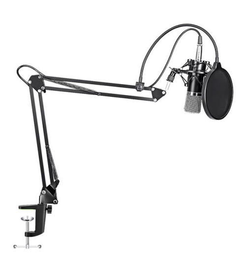 Mikrofon Maono XLR + statyw + POP filtr + kosz antywibracyjny
