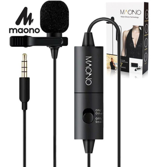 Maono AU-100 – profesjonalny mikrofon krawatowy