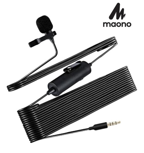 Maono AU-100 – profesjonalny mikrofon krawatowy