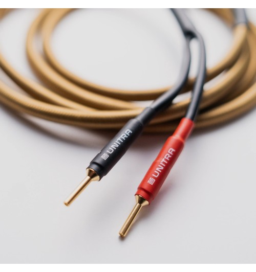 Unitra KG25-01 - Komplet konfekcjonowanych kabli głośnikowych OFC 2,5mm² 2 x 2,5m