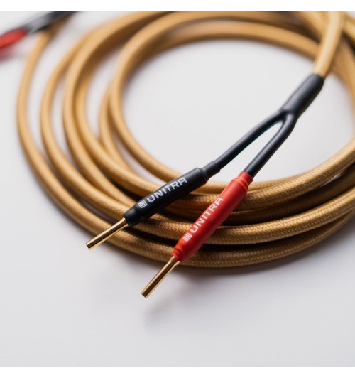 Unitra KG25-02 - Komplet konfekcjonowanych kabli głośnikowych OFC 2,5mm² 2 x 4m