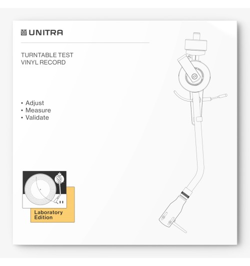 Unitra WT-2 - Winylowa płyta testowa 12" Labolatory Edition