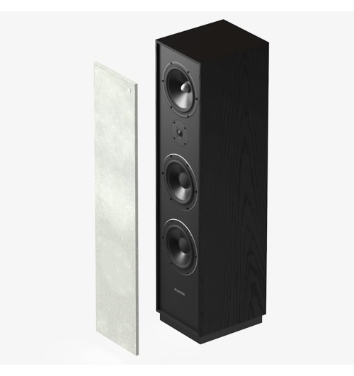 Lniana maskownica do kolumn Unitra ZGZ-801