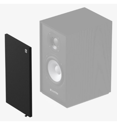 Czarna maskownica do kolumn Unitra ZGB-401