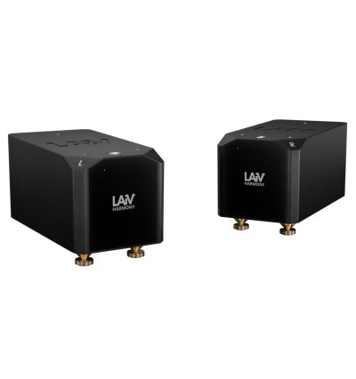 LAiV Harmony GaNM - Zestaw dwóch wzmacniaczy / końcówek mocy Hi-End
