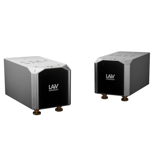 LAiV Harmony GaNM - Zestaw dwóch wzmacniaczy / końcówek mocy Hi-End