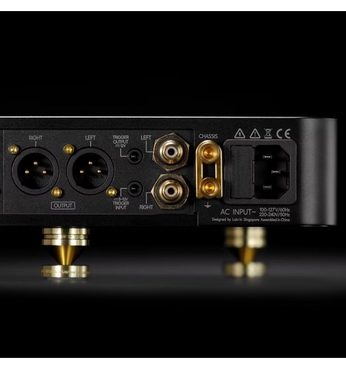 LAiV Harmony HP2A - Wzmacniacz słuchawkowy z przedwzmacniaczem stereo Hi-End