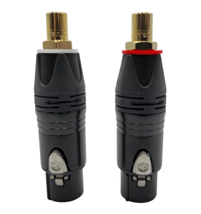 LAiV Harmony XTR - Adapter XLR do RCA (2 sztuki)