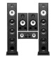 Zestaw kolumn do kina domowego 5.0: Triangle Borea BR09 + Borea BR03 + Borea BRC1