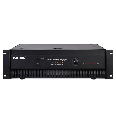 Tonsil MW-1500 W - Profesjonalny wzmacniacz instalacyjny / końcówka mocy PA