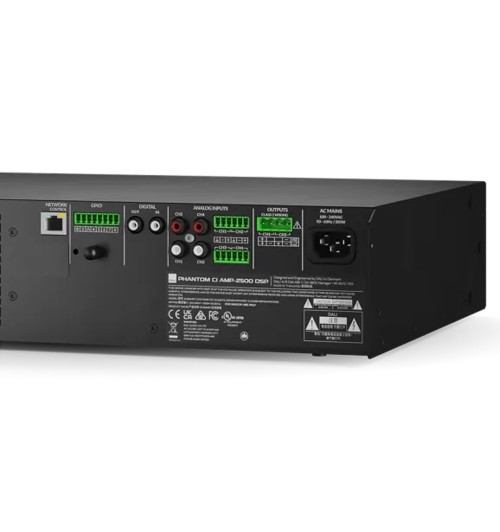 Dali Phantom CI AMP-2500 DSP - Zintegrowany wzmacniacz instalacyjny stereo