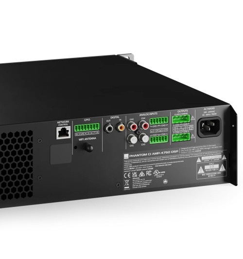 Dali Phantom CI AMP-4750 DSP - 4-kanałowy zintegrowany wzmacniacz instalacyjny