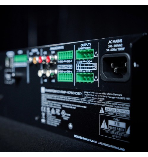 Dali Phantom CI AMP-4750 DSP - 4-kanałowy zintegrowany wzmacniacz instalacyjny