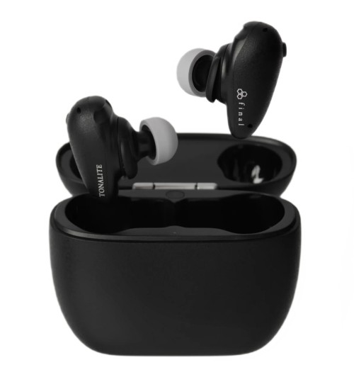 Final Audio Tonalite - Bezprzewodowe słuchawki dokanałowe TWS Bluetooth 6.0 z ANC