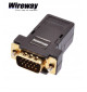 Pozłacany wtyk VGA WireWay WW420016