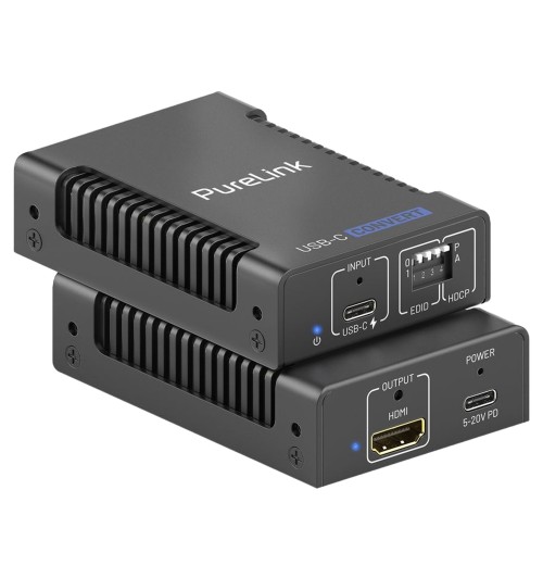 PureLink PT-C-CPDHD-18G PureTools - Konwerter USB-C do HDMI z Power Delivery 100W 4K 18Gbps