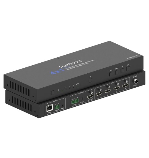 PureLink PT-SW-HD41MV PureTools - Przełącznik / Switch HDMI 4x1 4K 18Gbps z MultiView